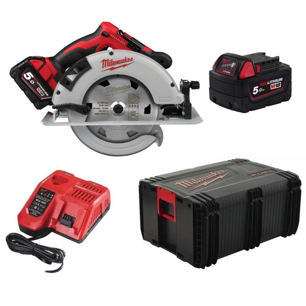 Milwaukee M18 BLCS66-502X Аккумуляторная дисковая пила