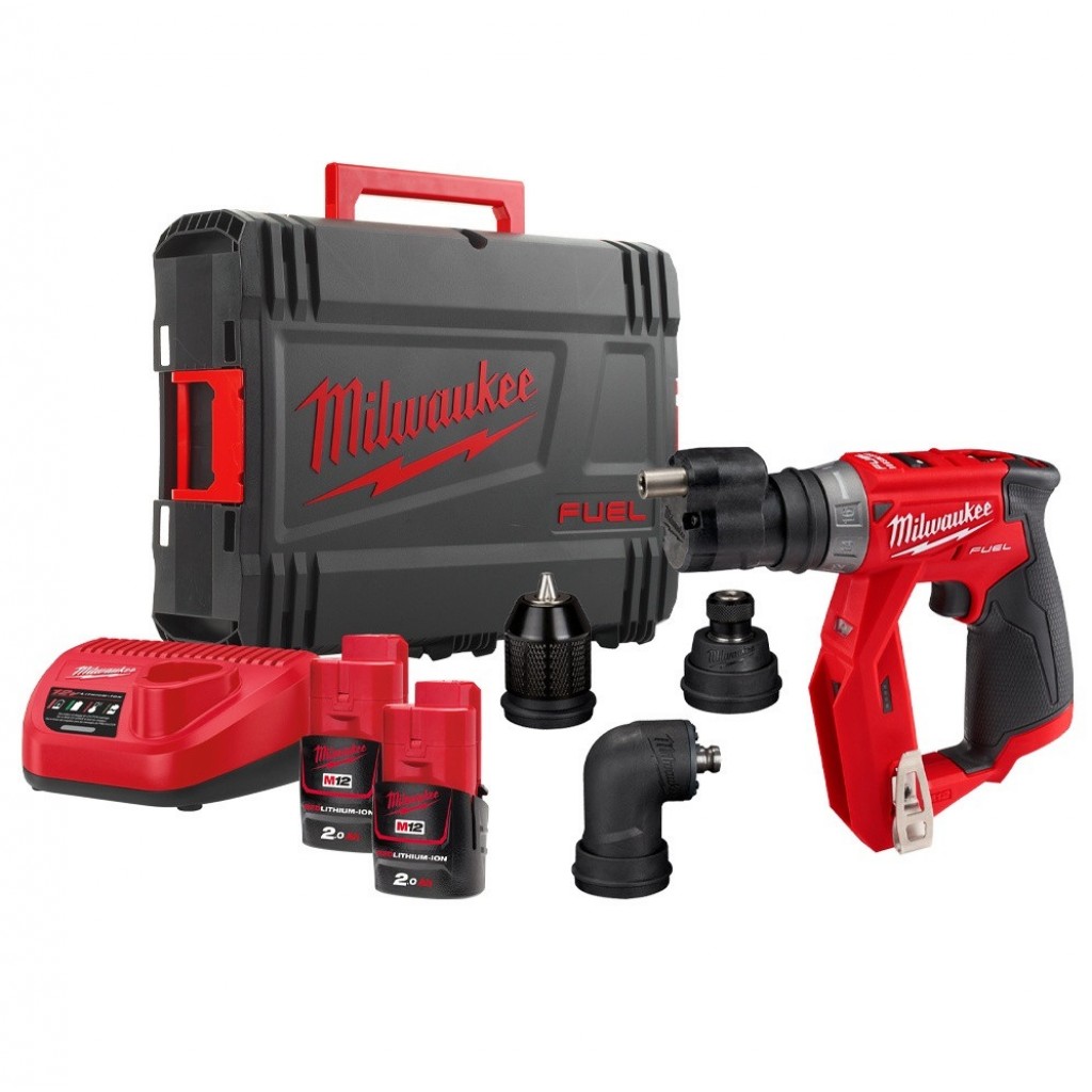 Milwaukee M12 FDDXKIT-202X FUEL Аккумуляторная дрель шуруповерт